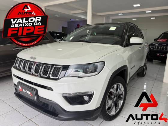 JEEP COMPASS 2.0 16V FLEX LONGITUDE AUTOMÁTICO JEEP COMPASS 2.0 16V FLEX LONGITUDE AUTOMÁTICO